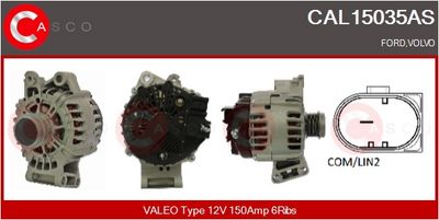 GENERATOR / ALTERNATOR CASCO CAL15035AS