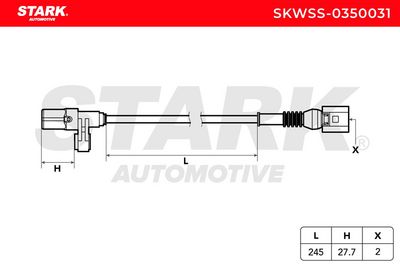 датчик, обороти на колелото STARK SKWSS-0350031