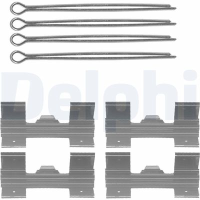 SET ACCESORII PLACUTE FRANA DELPHI LX0024