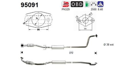 Katalizator AS 174100J010