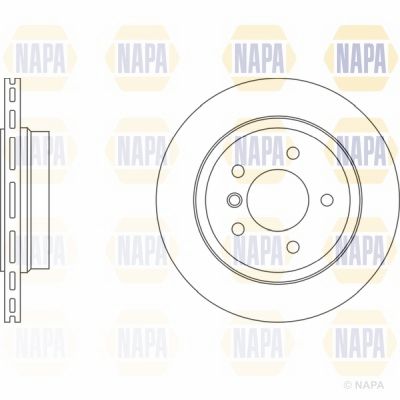 Brake Disc NAPA NBD5381