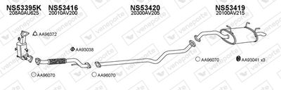 SISTEM DE ESAPAMENT VENEPORTE 530095