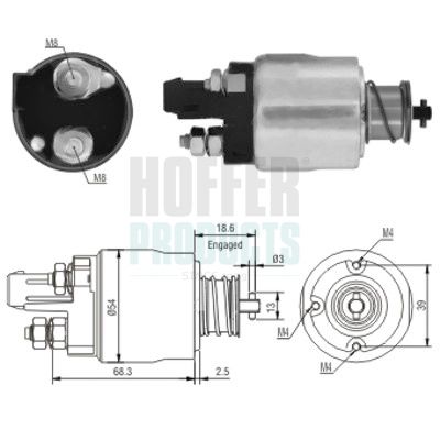 SOLENOID ELECTROMOTOR