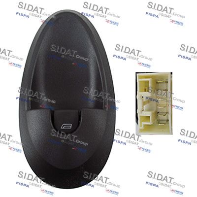 Выключатель, стеклолодъемник SIDAT 5.145387A2 для IVECO DAILY