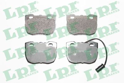 Комплект тормозных колодок, дисковый тормоз LPR 05P324 для CARBODIES FL2