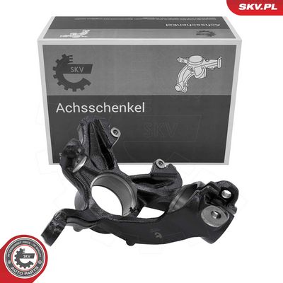 Steering knuckle, wheel suspension