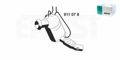 FILTRU FUNINGINE/PARTICULE SIST.DE ESAPAMENT ERNST 911078