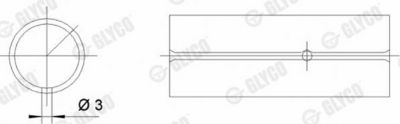 LAGERBUCHSE PLEUEL GLYCO 553698SEMI 1