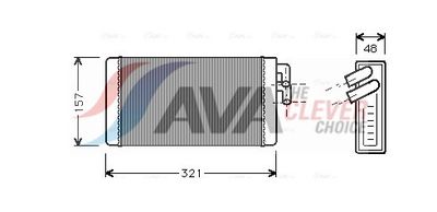 SCHIMBăTOR DE CăLDURă îNCăLZIRE HABITACLU