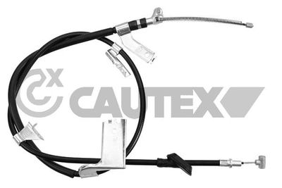 Тросик, cтояночный тормоз CAUTEX 762677 для SUZUKI SWIFT