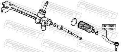 Tie Rod End 0321-RULH