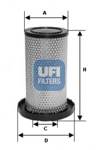 Воздушный фильтр UFI 27.175.00 для CITROËN C25