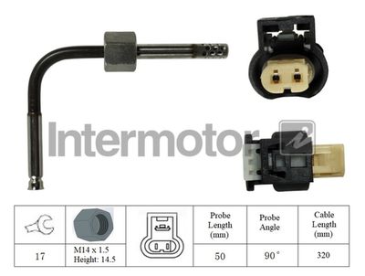 Sensor, exhaust gas temperature Intermotor 27099