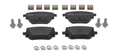 BREMSBELAGSATZ SCHEIBENBREMSE JURID 573886J