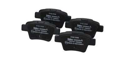BREMSBELAGSATZ SCHEIBENBREMSE VALEO 302689A 27