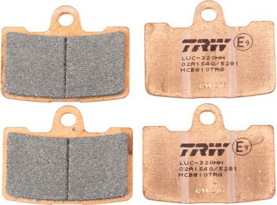 TRW Stabdžių trinkelių rinkinys, diskinis stabdys