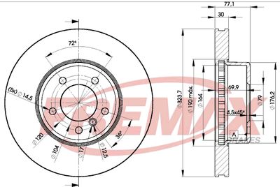 Brake Disc BD-3221