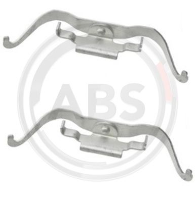 A.B.S. 1790Q Скобы тормозных колодок  для LAND ROVER RANGE ROVER III (L322) 4.4 4x4