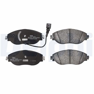 Brake Pad Set, disc brake LP2250