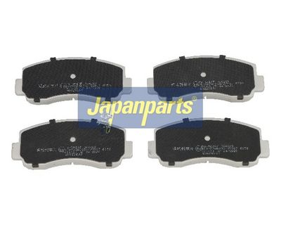 JAPANPARTS Stabdžių trinkelių rinkinys, diskinis stabdys