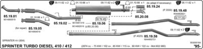 Układ wydechowy IMASAF 553000164