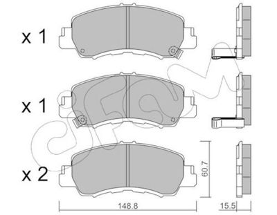 SET PLACUTE FRANA FRANA DISC