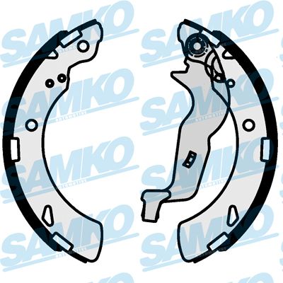 SAMKO 81091 Ремкомплект барабанных колодок для HONDA CIVIC VII Hatchback (EU, EP, EV) 1.4 i (EP1)