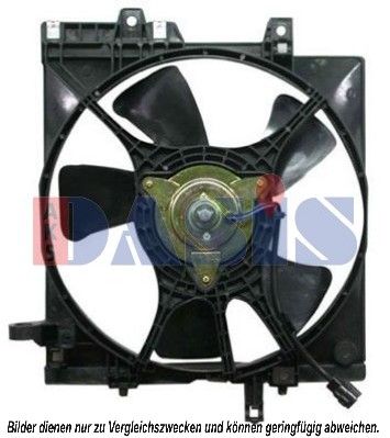 Вентилятор, охлаждение двигателя AKS DASIS 358005N для SUBARU FORESTER