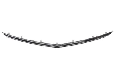 Grillestrip vooraan midden (plastic, chroom) past: OPEL INSIGNIA A 06.13-03.17