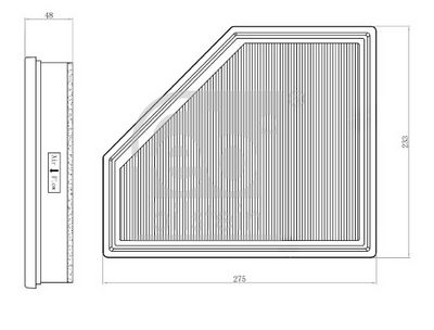 LUFTFILTER FEBI BILSTEIN 173461 2