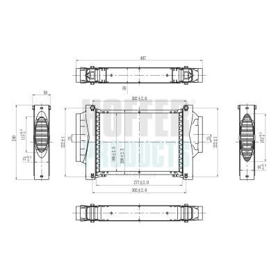 INTERCOOLER COMPRESOR