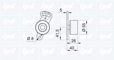 ROLA INTINZATOR CUREA DISTRIBUTIE IPD 140315 1