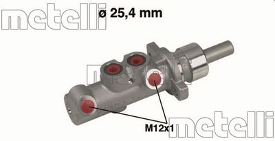 Главный тормозной цилиндр METELLI 05-0314 для FORD COUGAR