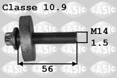 Śruba koła pasowego SASIC 8704010
