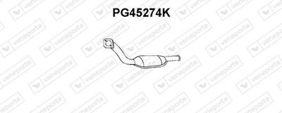Катализатор VENEPORTE PG45274K для PEUGEOT 405