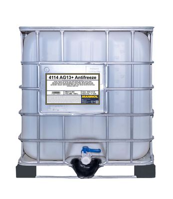 Glykol MANNOL 4114 Antifreeze AG13+ Advanced 1000 Liter Koncentrerad MN4114-IBC