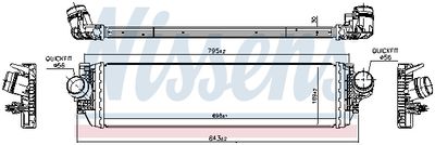INTERCOOLER COMPRESOR NISSENS 961504 1