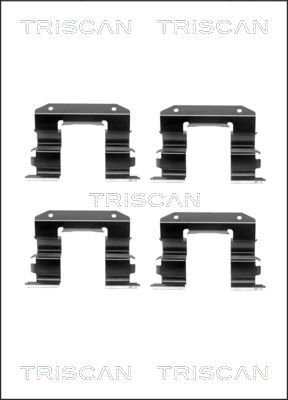 Комплектующие, колодки дискового тормоза TRISCAN 8105 431616 для KIA MAGENTIS
