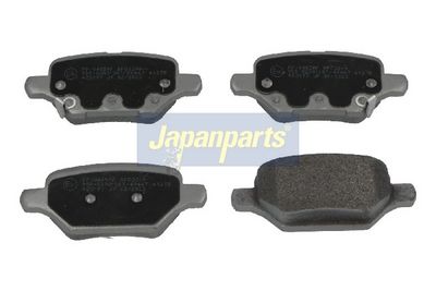 комплект спирачно феродо, дискови спирачки JAPANPARTS PP-0405AF