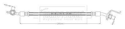BORG & BECK BBH8903 Тормозной шланг  для HYUNDAI TUCSON (Хендай Туксон)