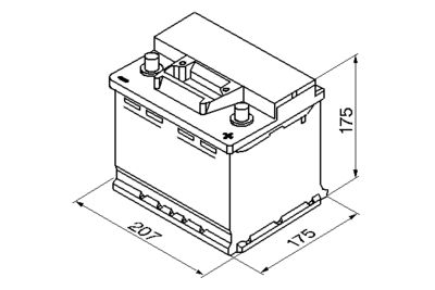 Starter Battery 0 092 S30 010