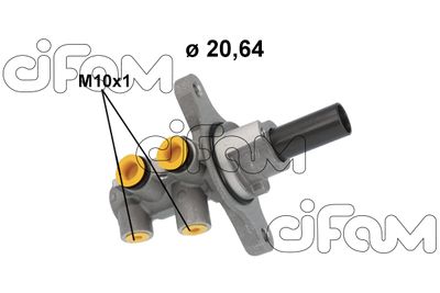 Главный тормозной цилиндр CIFAM 202-1232 для TOYOTA YARIS