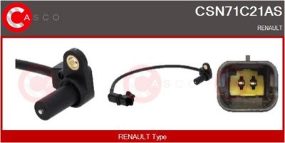 SENZOR IMPULSURI ARBORE COTIT CASCO CSN71C21AS