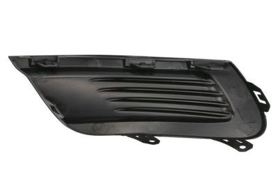 Voorbumper afdekking Voor Rechts (zwart) past: RENAULT FLUENCE 01.13-12.15