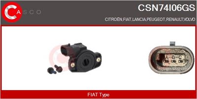 SENZOR POZITIE CLAPETA ACCELERATIE