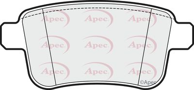 Brake Pad Set APEC PAD1657