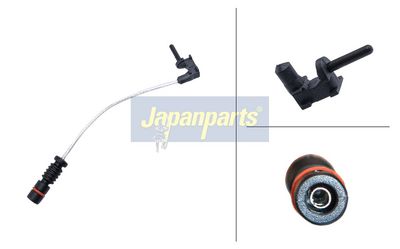 JAPANPARTS Įspėjimo kontaktas, stabdžių trinkelių susidėvėjimas