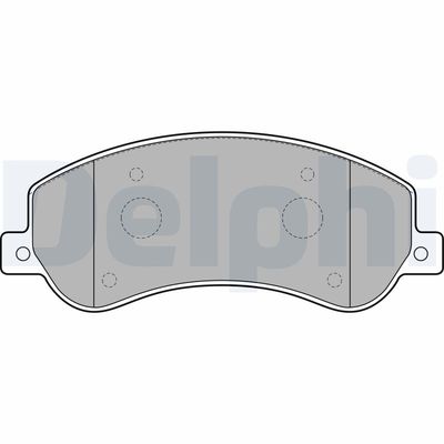 Brake Pad Set, disc brake LP2257