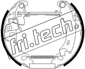 fri.tech. 16250 Ремкомплект барабанных колодок  для FIAT PANDA (169_) 1.2 (169AXF2A, 169AXF1A)