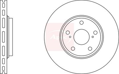 APEC Brake Disc DSK2370